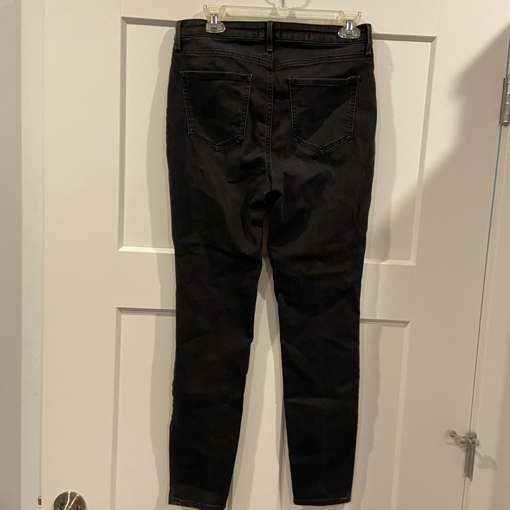 NYDJ Ami Skinny Black Jeans size 6 EUC Lift x Tuck Technology not your daughters - Picture 4 of 14